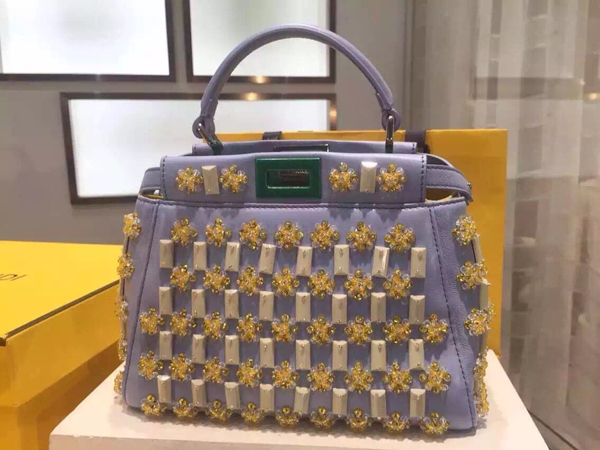 フェンディ 2015-16AW　Peekaboo フェンディスーパーコピー バッグ ピーカブー/マイクロサイズ 8M0355 K51